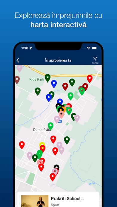 Dumbrăvița City App Screenshot