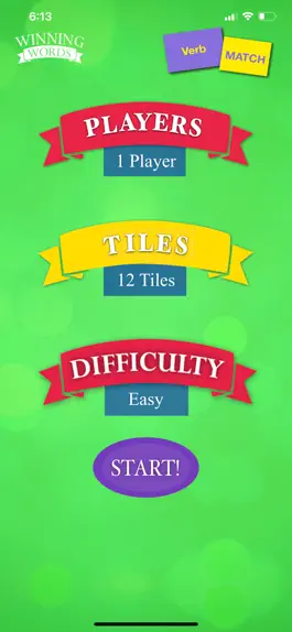 Game screenshot Verb Match apk