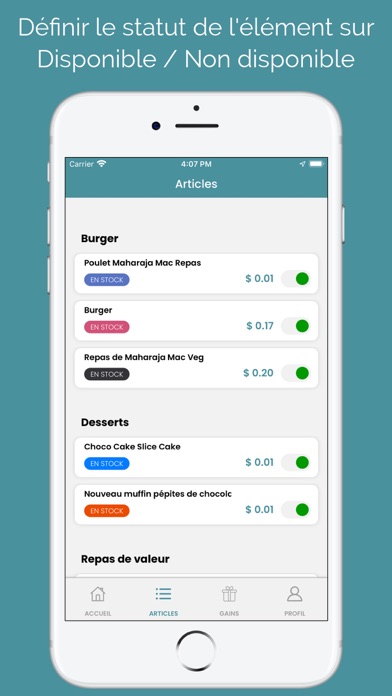 TOOSHAP BUSINESS Screenshot