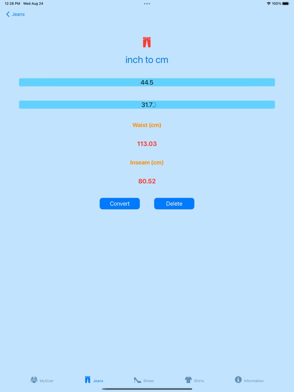 Screenshot #6 pour MySizer