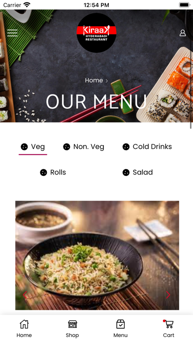 Kiraak Hyderabadi Restaurant Screenshot