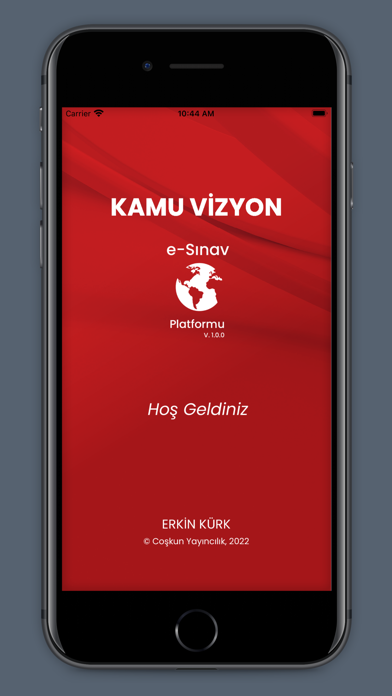 KAMUVİZYON - E-Sınav Platformu Screenshot