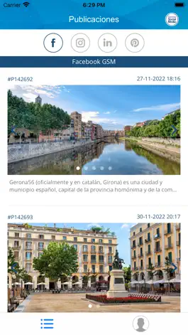Game screenshot Girona Social Media apk