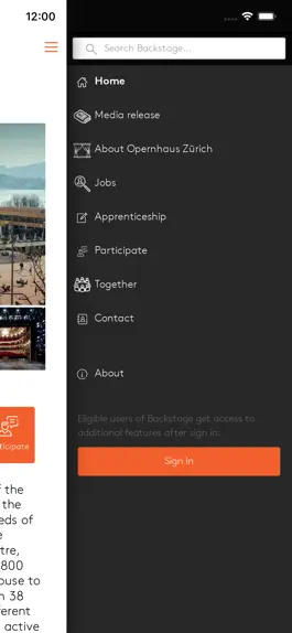 Game screenshot OHZ Backstage apk