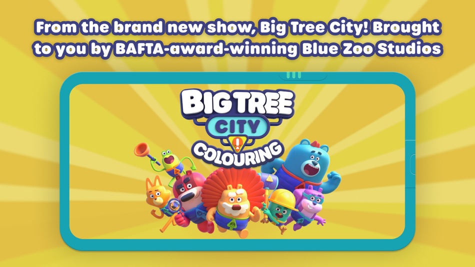 #1. Big Tree City: Coloring Game (iOS) Podle: Blue-Zoo