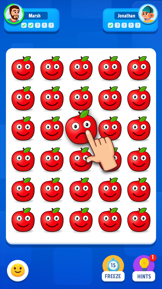 #1. Spot The Odd Emoji:Multiplayer (iOS) 由: Umesh Ambaliya