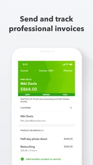 quickbooks accounting iphone screenshot 3