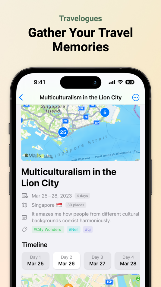 #7. Rond: Life & Travel Journal (iOS) 由: Xiaofei Ge
