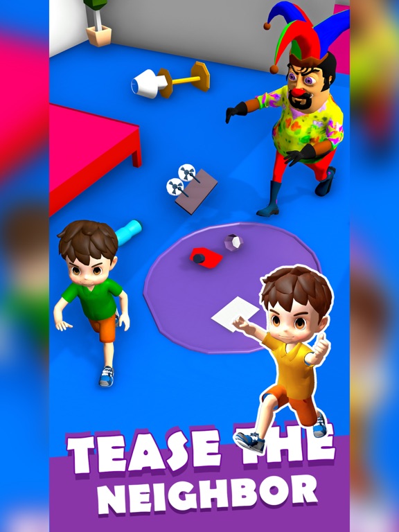 Crazy Neighbor Prank Game