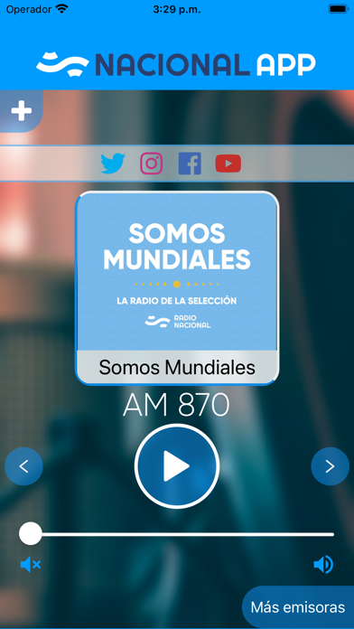 Radio Nacional App Screenshot