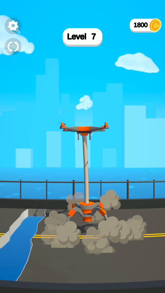 #4. Claw Builder: Drone Machine (iOS) Bởi: AI Games FZ