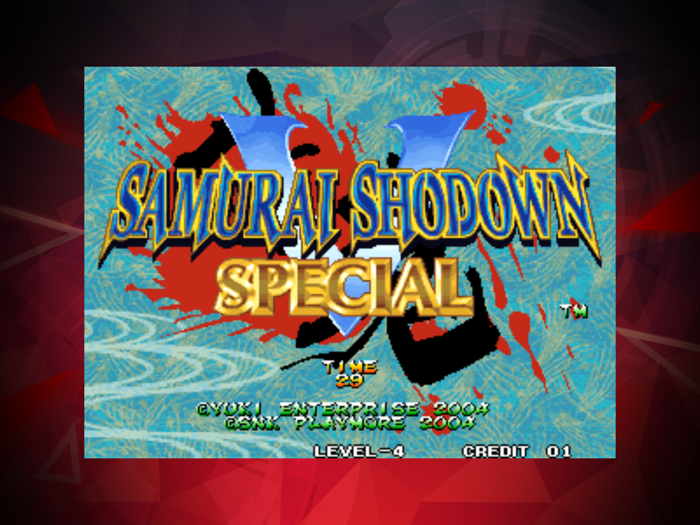 SAMURAI SHODOWN V SPECIAL