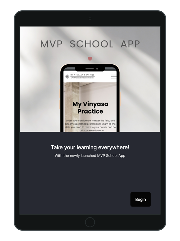 NEW MVP School NEW iPad screenshot 1 - Health & Fitness app