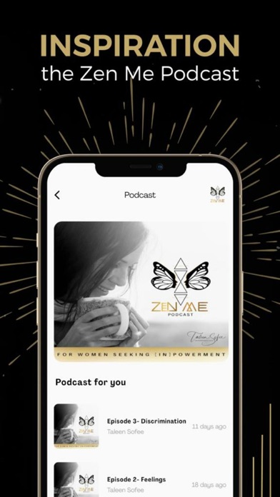 Zen Me: Empowering Women Screenshot