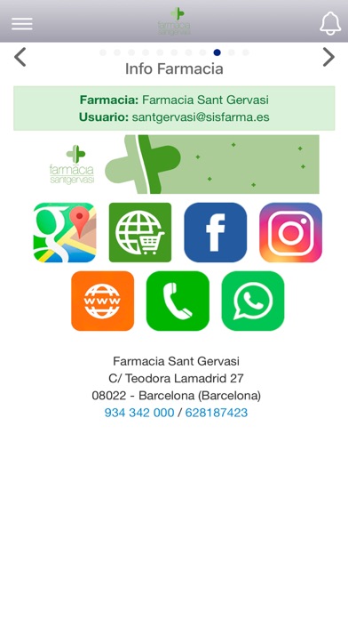 Farmacia Sant Gervasi Screenshot