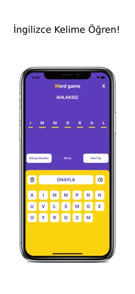 Game screenshot WordGame: İngilizce Öğren! hack