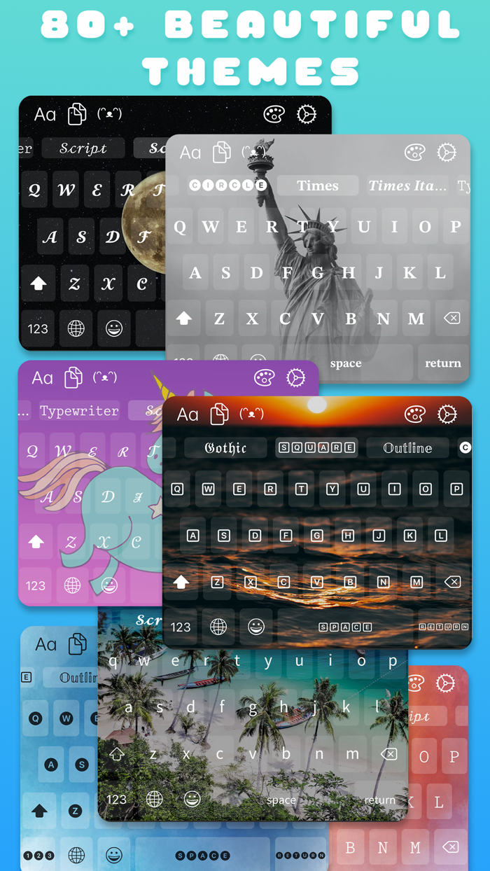 Custom Keyboard Fonts Fontsify