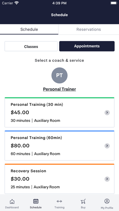 RoxFire Fitness Screenshot