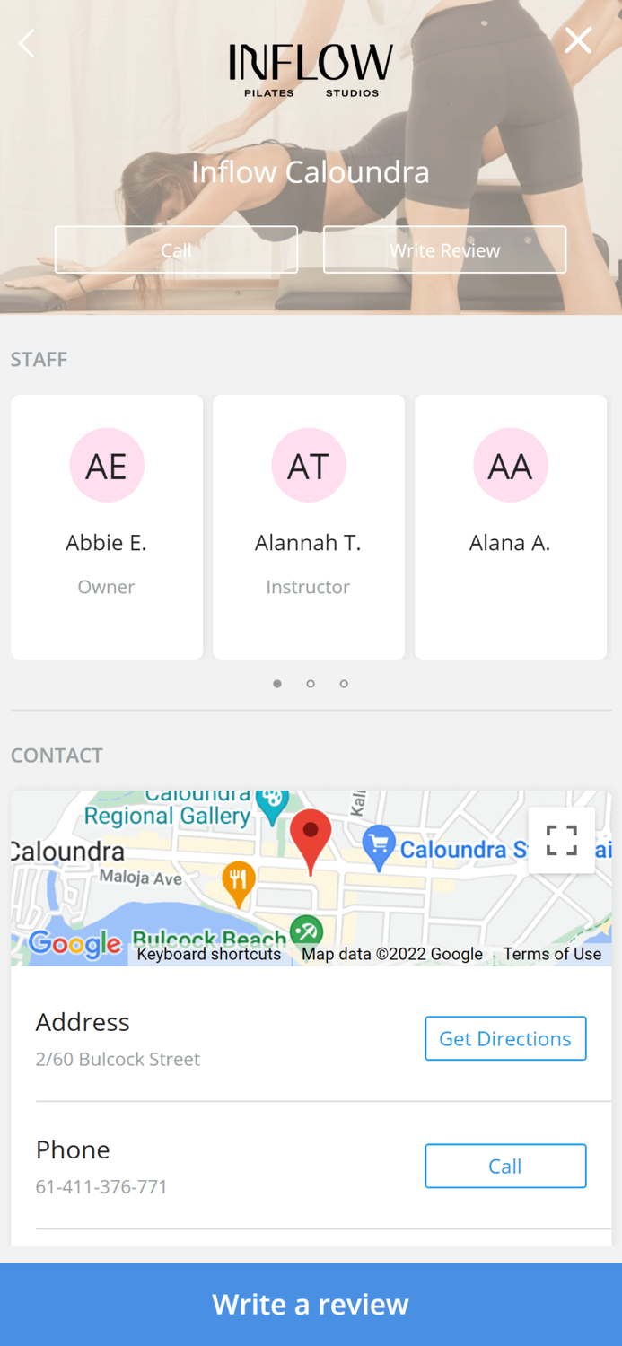 Inflow Pilates Studios