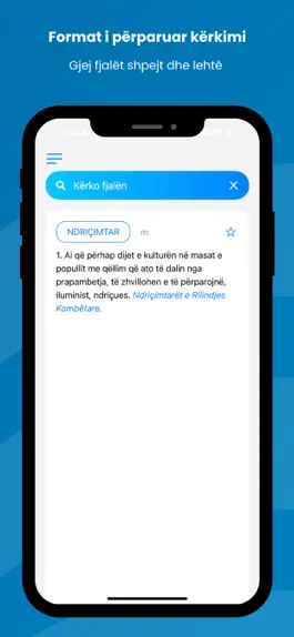 Game screenshot Fjalori i madh i gjuhës shqipe mod apk