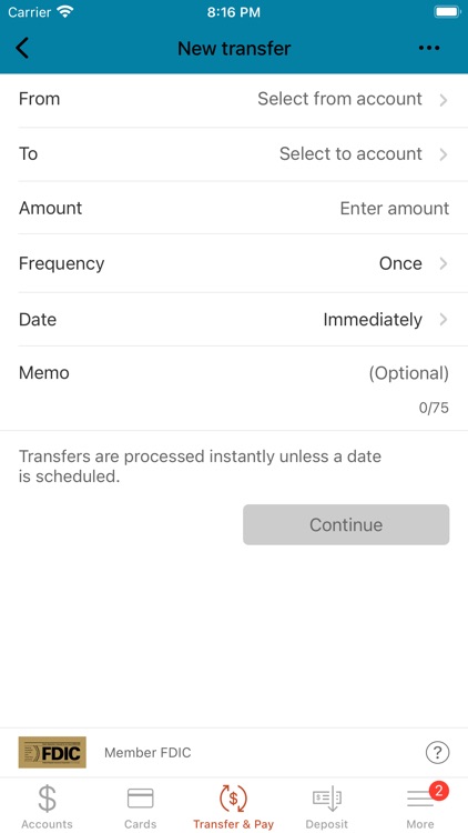 The Bank 1905 Mobile Banking screenshot-4