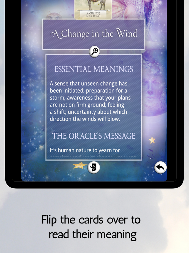 ‎Captura de pantalla de Wisdom of the Oracle Cards