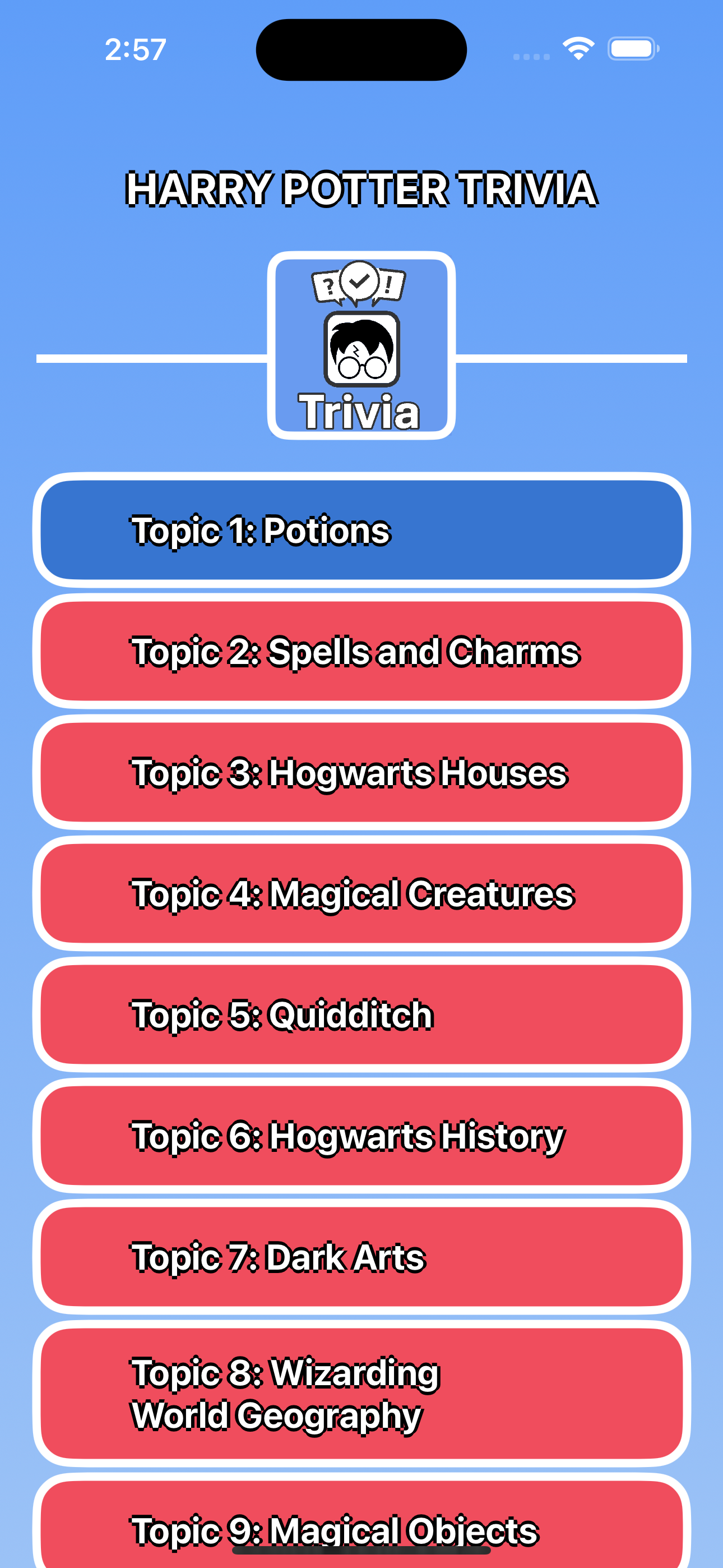 Harry Potter Trivia