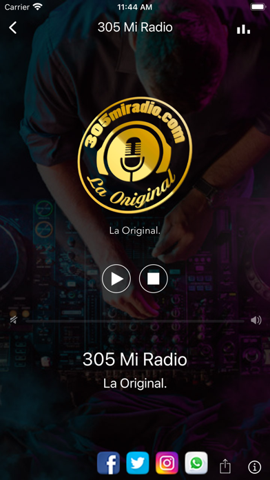 305 Mi Radio Screenshot