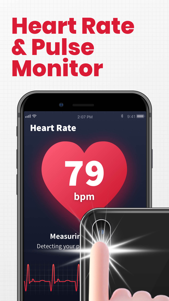 Heart Rate Monitor · Pulse App