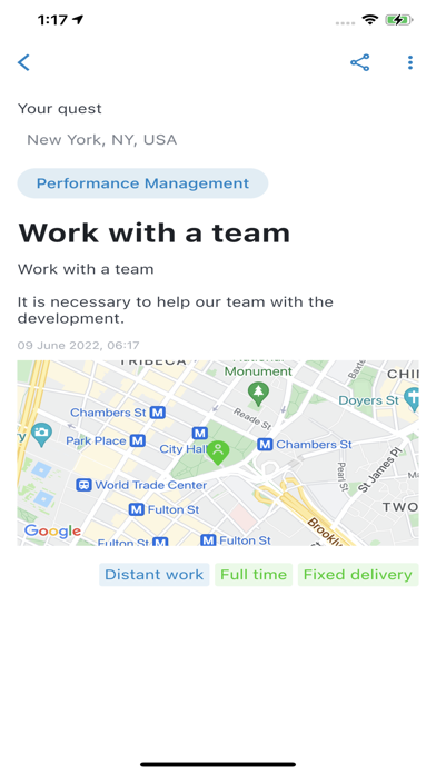 WorkQuest Screenshot