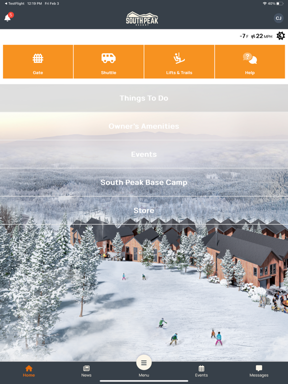 South Peak Resort Screenshot 1