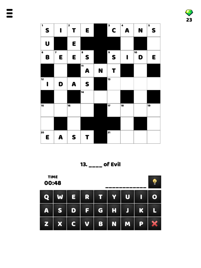 Crypto Crossword