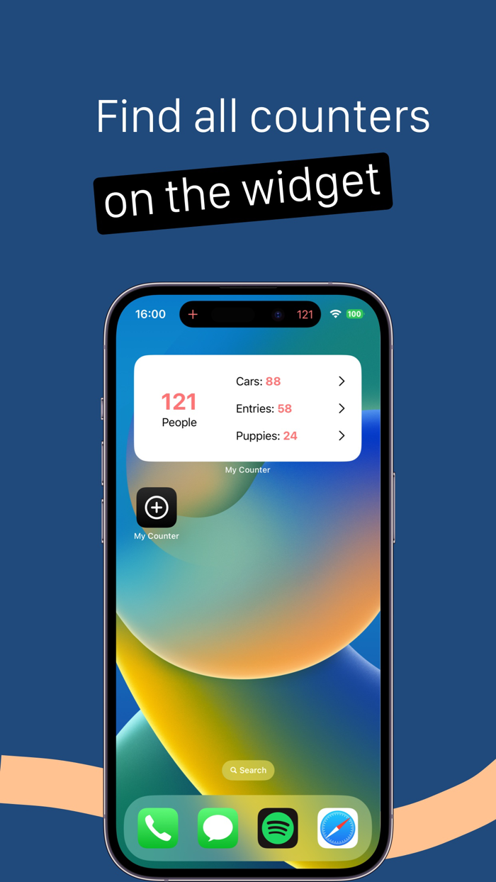 My Counter - Tap to track
