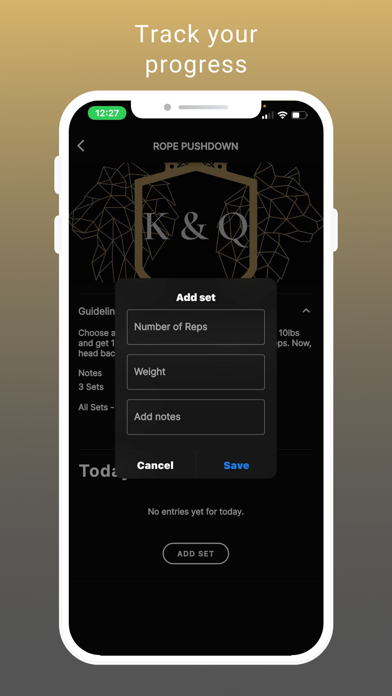 King & Queen Fitness Screenshot