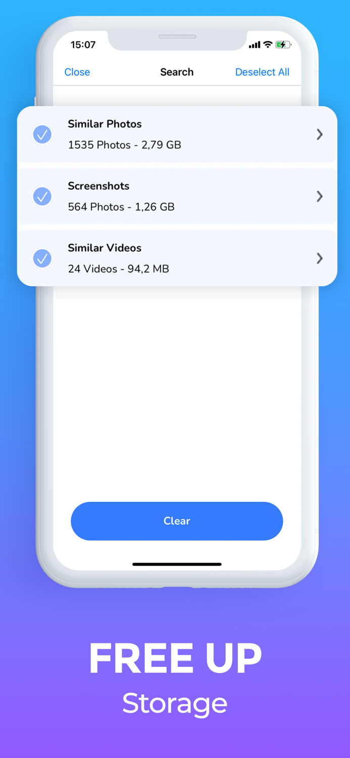 Clean Up Storage Space - Tidy