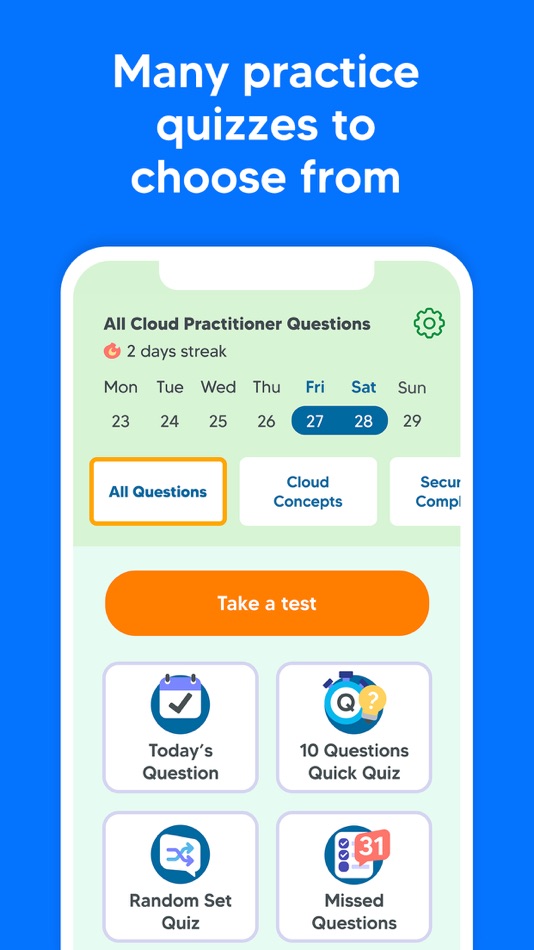 #6. AWS Cloud Practitioner: 2025 (iOS) 由: Best Fun Games