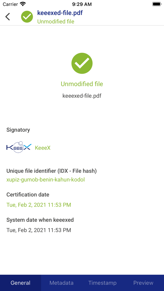 #1. KeeeX Verifier (iOS) 由: KeeeX