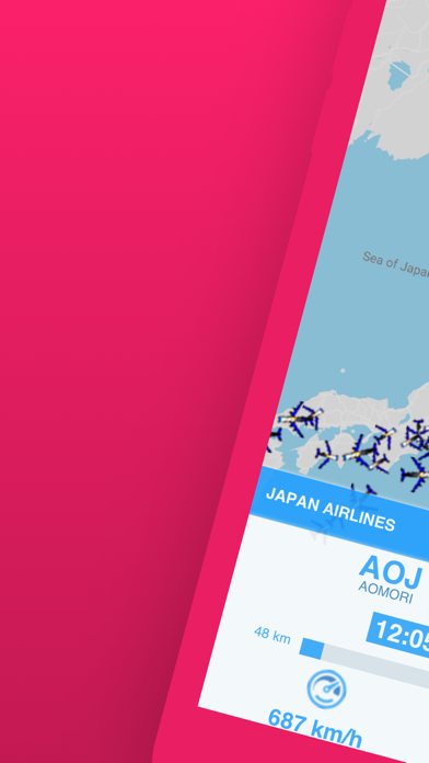 Tracker For Japan Airlines Screenshot