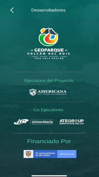 Geo Parque Virtual del Ruiz