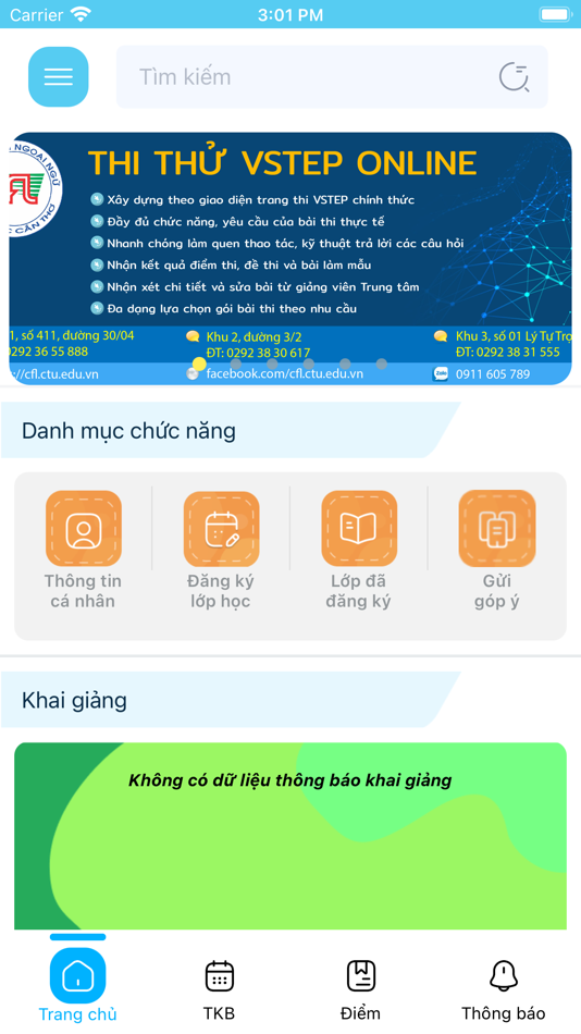 #2. CFLApp (iOS) Podle: Cantho University Software Center