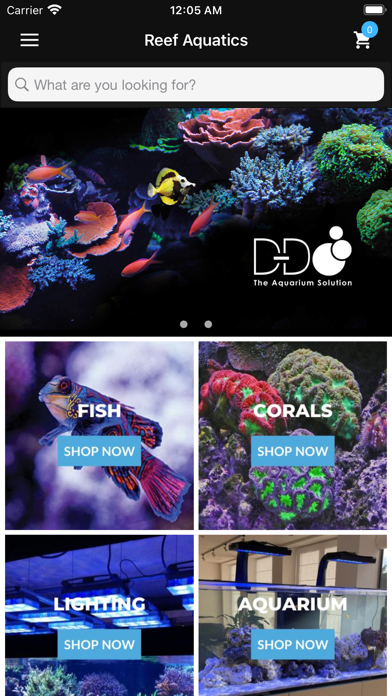 Reef Aquatics Screenshot