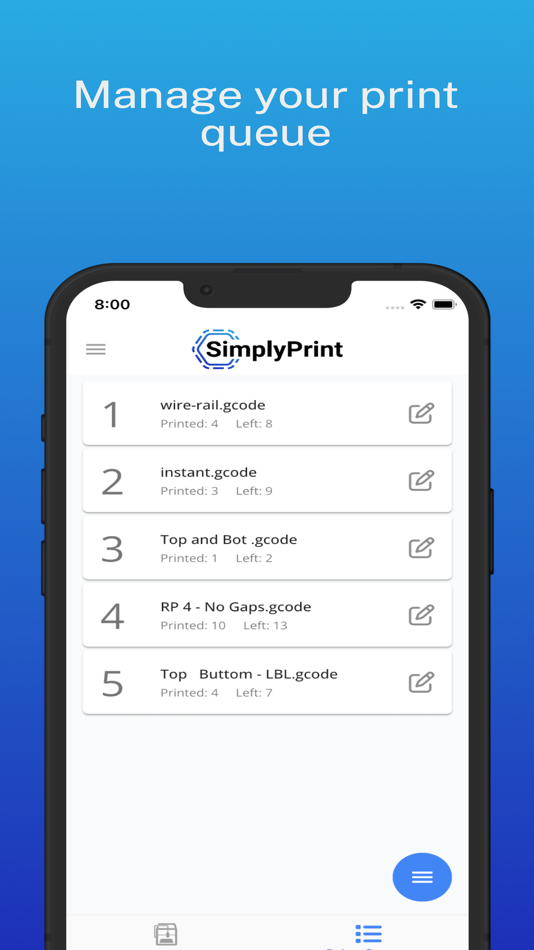 #4. SimplyPrint - 3D printing (iOS) 由: SimplyPrint ApS