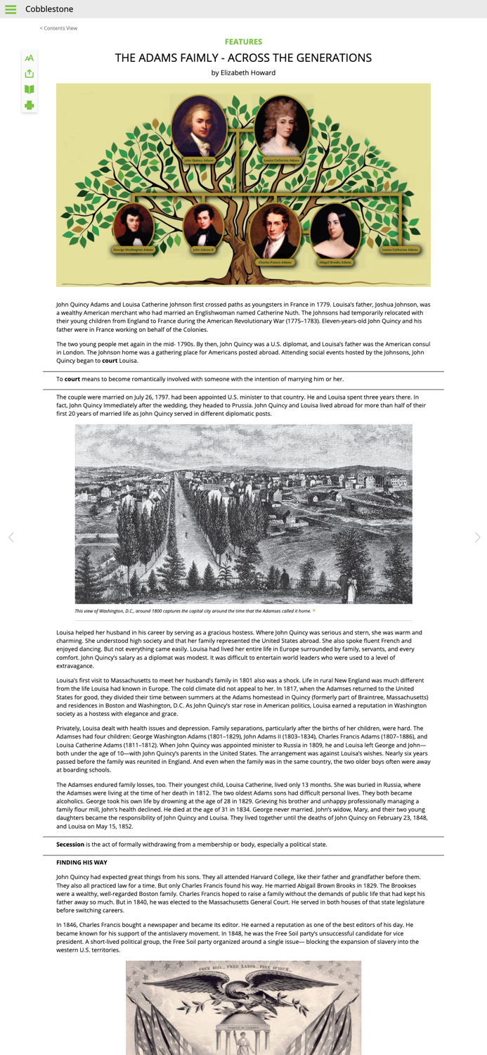 Cobblestone Mag U.S. History