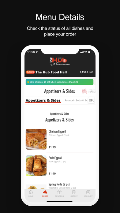 Hub Food Hall Screenshot