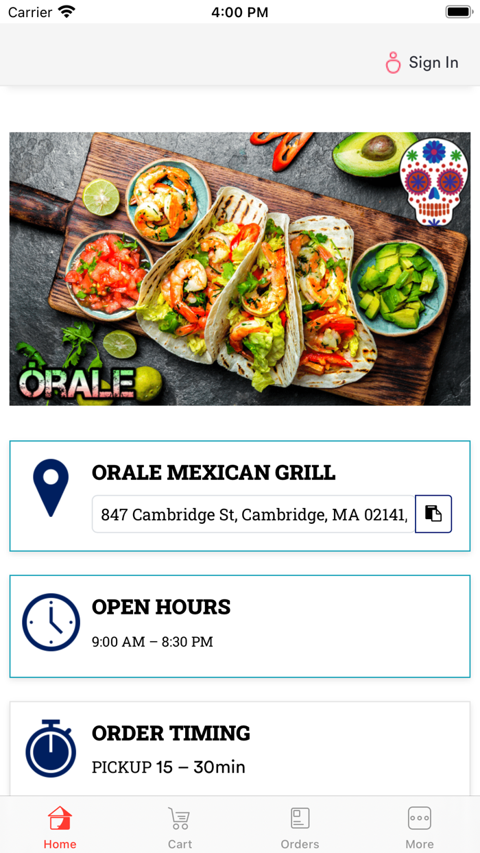 Orale Mexican Grill