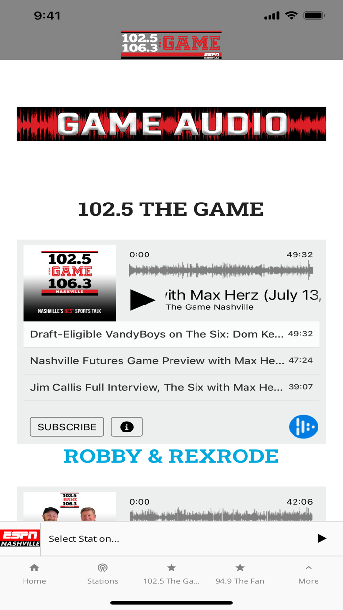 102.5 The Game