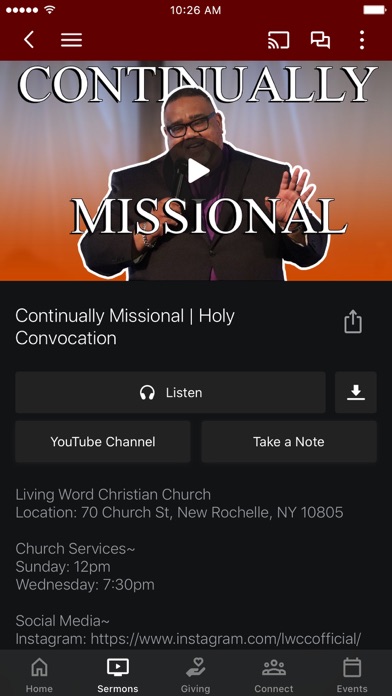 LWCCNY Screenshot