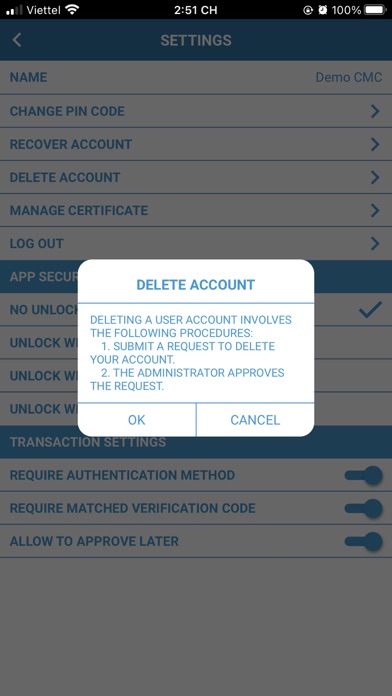 C.SIGN Screenshot