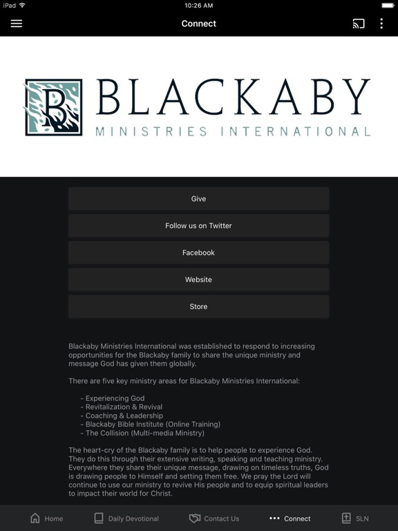 Screenshot #6 pour Blackaby Ministries Int