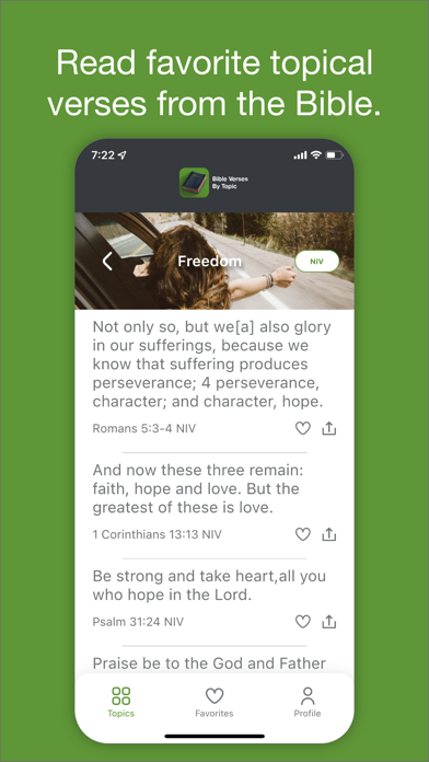 Oaysis: Bible Verses By Topic Screenshot